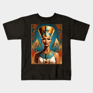 Queen Nefertiti Kids T-Shirt